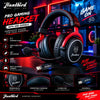 Unleash Ultimate Victory: Huntbird Pro Gaming Headset | 7.1 Surround Sound, Noise-Cancelling Mic & USB Dongle