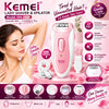 Kemei KM-290R Lady Shaver & Epilator – Smooth & Silky Skin